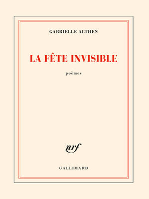 cover image of La fête invisible